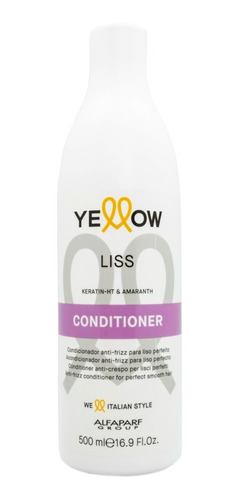 Alfaparf Yellow Liss Acondicionador Anti Frizz Cabello 500ml