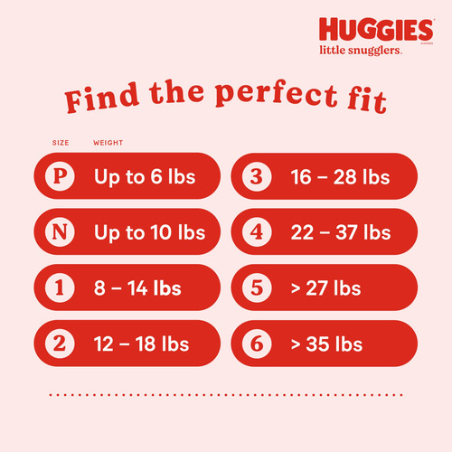 Fraldas Huggies Little Snugglers Tamanho 5 (12 Kg) 104 Unida