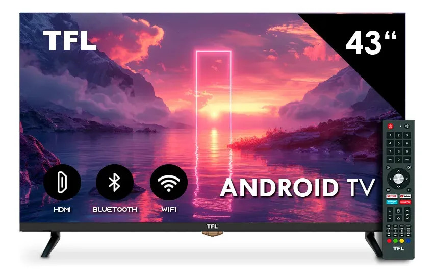 Pantalla Smart Tv 43 Pulgadas Tfl Android Tv