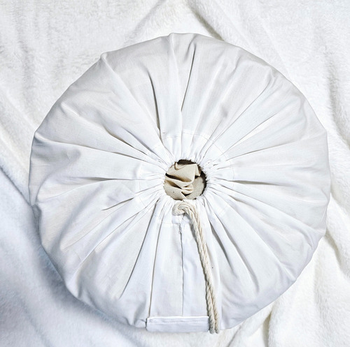 Zafu De Encaje Meditación, Almohada, Yoga. C/relleno