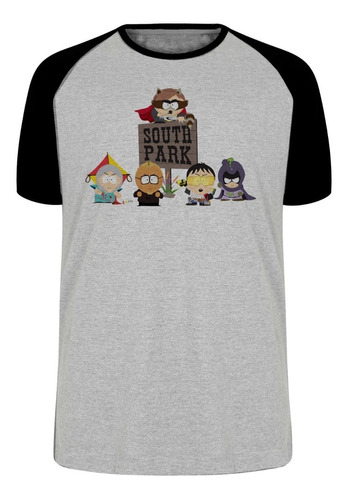 Camiseta Luxo South Park Super Herois Desenho Seriado