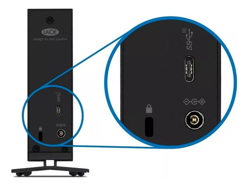 externo LaCie D2 Professional STHA6000800 6TB preto