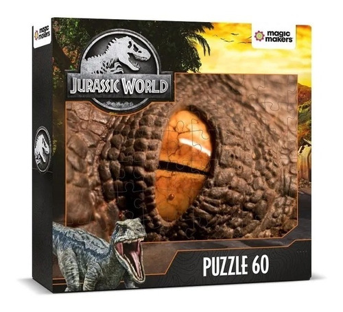 Rompecabezas Jurassic World 60 Piezas Puzzle Oficial Dino