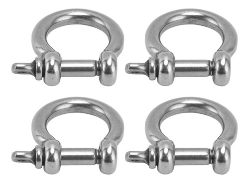 Grillete De Acero Inoxidable 304, 4 Piezas, Anillo En D, For