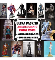 Arquivo Stl E Obj Para Imprimir 3d Mega Pack Anime Desenho