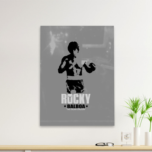 Cuadro Deco Rocky Balboa (d0786 Boleto.store)