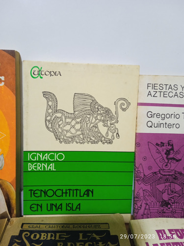 Aztecas, Tenochtitlan. ( Lote De 6 Libros) (Usado)