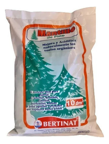 Mantillo De Pino Pinocha Bertinat  10 Dm3