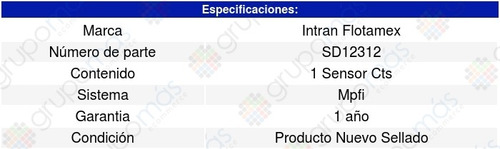 Sensor Refrigerante Cts Audi A3 Turbo 2.0l L4 05-13 Intran
