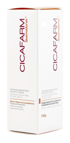 Imagen 4 de 6 de Crema Cicatrizante Para Quemaduras Superficiales Cicafarm Q