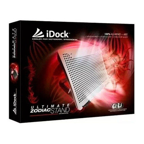 Cooler Para Laptop N1-3 Zodiac Ultimate Idock + Regalo