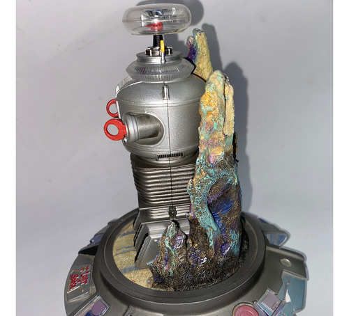 Perdidos En El Espac B-9 Robot Figurine - Franklin Mint 1998 (Usado)