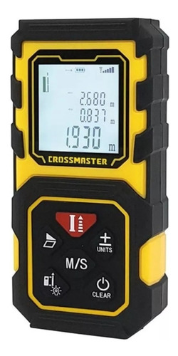 Medidor De Distancia Laser 40 Metros Crossmaster Profesional