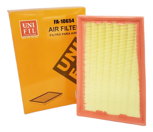 Filtro De Aire X Trail 2.5l 2019 Fa-10654 230mm X162mm X59mm