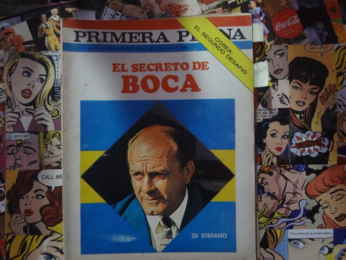 Primera Plana 1969 Boca Futbol  Supersiete Cohete Espacial