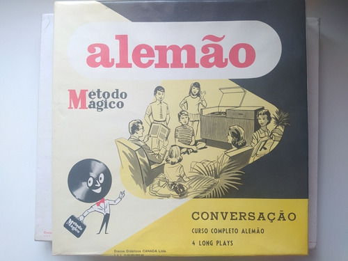 Alemão Método Mágico Discos Didáticos Canada