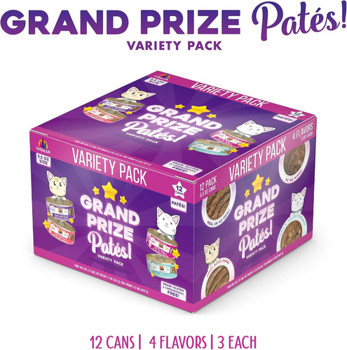 Weruva Grand Prize Pates Alimento Para Gato 12pzas 5.5oz