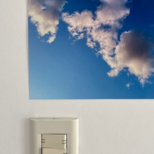 Imagen 2 de 4 de Foto Cielo (impresa) Pampa Louzao - 35x50 Cm