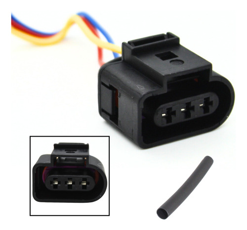 Conector Plug 3 Vias Sensor Rotação Gol 1.6 Ap Flex Tc1173