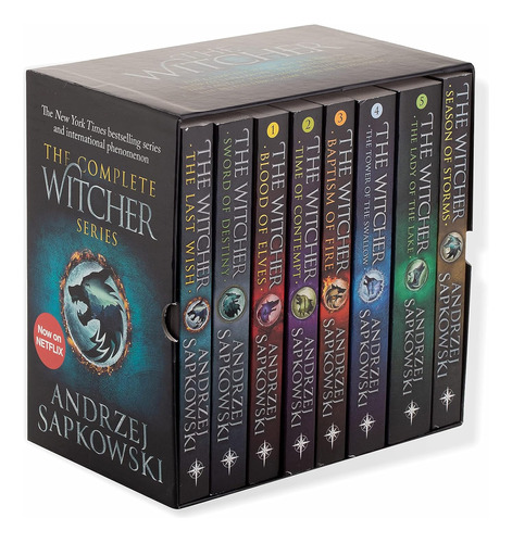 Coleccion Completa De Libros The Witcher (idoma Ingles)