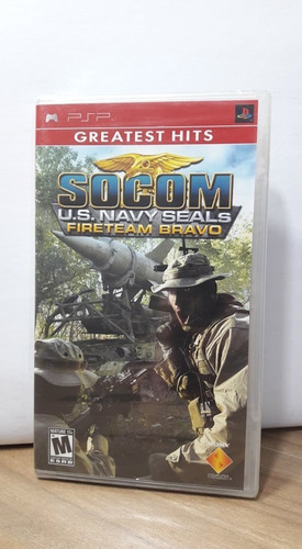 Socom Us Navy Seals Fireteam Bravo Psp Lacrado Mercado Livre