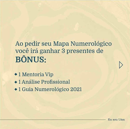 Imagem 2 de 3 de Mapa Numerológico