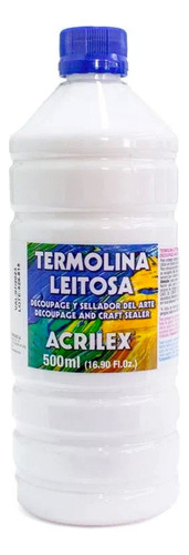 Termolina Leitosa Para Tecido Pano Artesanato Acrilex 500ml