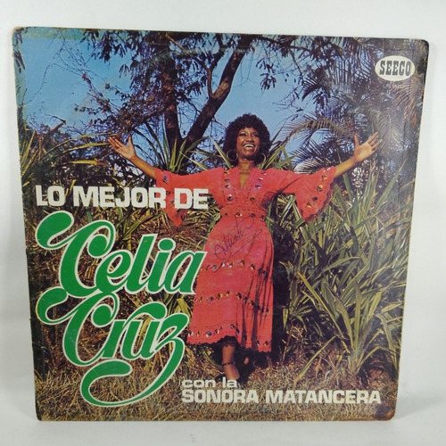 Lp  Celia Cruz - Lo Mejor De Celia Cruz Con La S M Sonero 