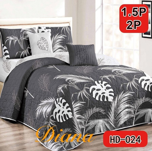 Cobertor De Verano Tipo Quilt - 2 Plazas + Envio Gratis