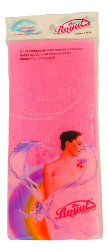 Estropajo Corporal (caja Con 12 Piezas) Color Rosa