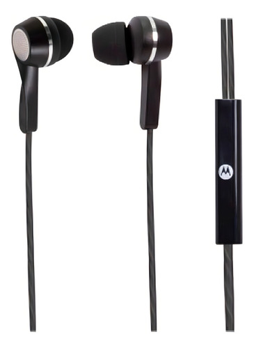 Motorola Audifono In Ear Pace 125 Color Negro Luz Negro