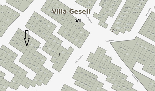 Imagen 1 de 1 de Venta De Lote En Mar De Las Pampas. 41-64