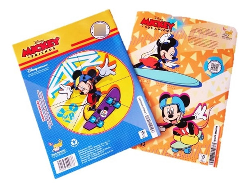 24 Libros De Colorear Mickey Mouse Disney Cumple Fiesta Bolo