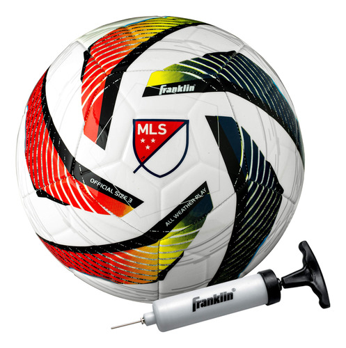 Pelota De Fútbol Oficial Franklin Sports Mls Tornado Cubie