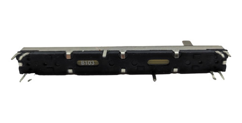 Potenciometro Deslizable Doble Fader B10k Estereo Mezcladora