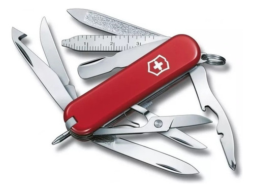 Cortaplumas Victorinox Suiza Minichamp 16 Usos Navajas Color Rojo