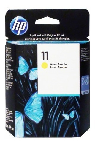 Cartucho Tinta Ploter Hp 11 Yl C4838a 100 110 111 120 K850