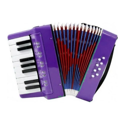 Acordeon A Piano Infantil Corelli Whc104 17 Teclas 8 Bajos