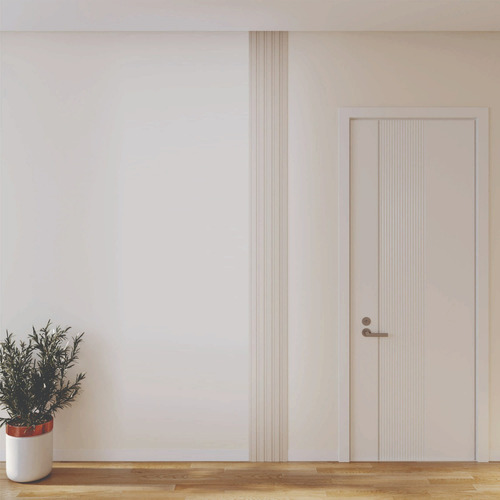 Painel Ripado Versátil 270 X 27cm Cor Areia