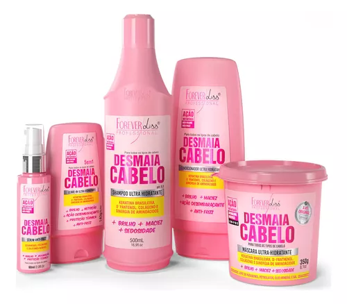 Kit Desmaia Cabelo Completo Forever Liss | Parcelamento sem juros