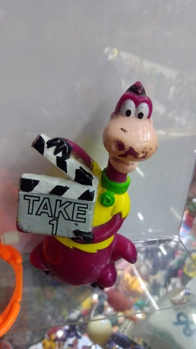 Figuras Los Picapiedras Pablo Niño, Bam-bam Y Dino Vintage (Usado)