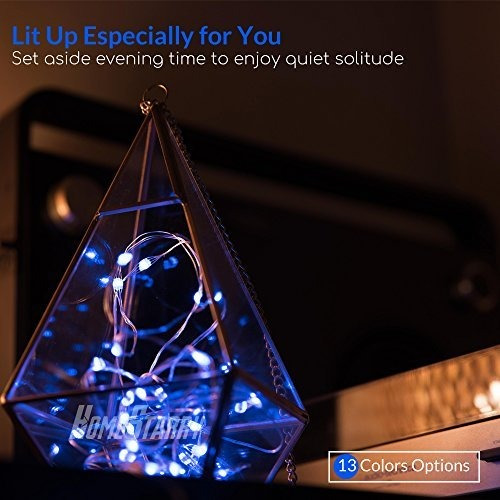 Homestarry Led Luces De Cadena, Bateria Multi Color Que Camb