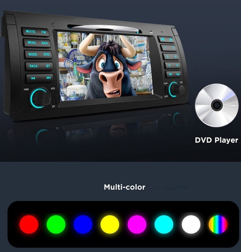Estereo Android Bmw X5 E53 1999-2006 Dvd Gps Carplay Wifi Hd