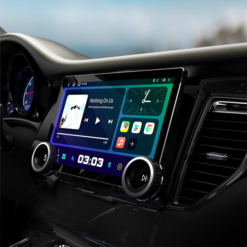Para Coche Estéreo Radio Android Carplay Gps Pantalla