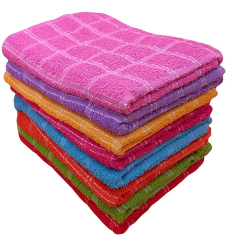 Repasador Escoces 54x38 Super Absorbente Algodon X 12 