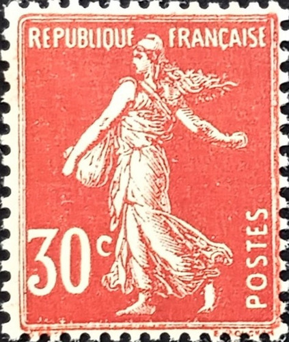 Francia, Sello Yv 160 Sembradora 1921-22 Mint L17395