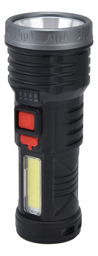 Linterna Led Cob, Luz Lateral Con Carga Usb, Ultrabrillante
