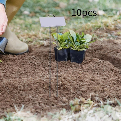 Etiquetas De De Metal De 10x Plantación De Plántulas