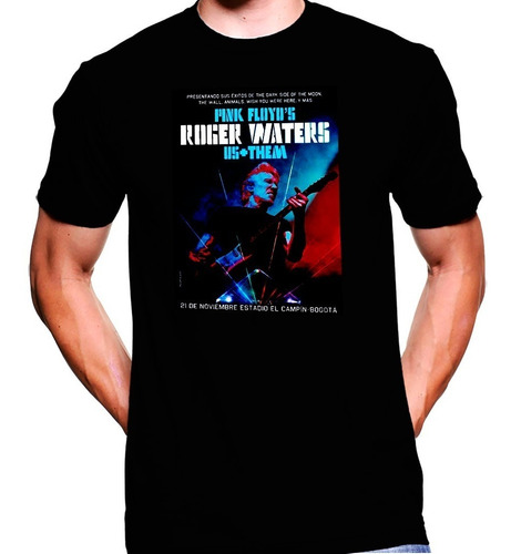 Camiseta Premium Dtg Rock Estampada Roger Waters Pink Floyd