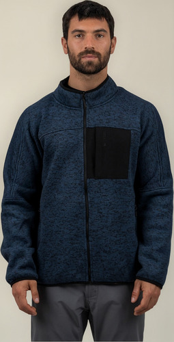 Polar Hombre Tejido Full Zip Middle 84 Lhotse